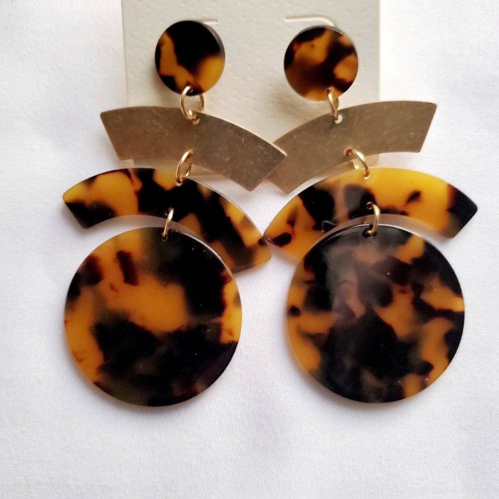 Animal Print Earring